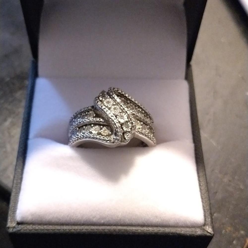 Natayla CZ bridal band size 7.5